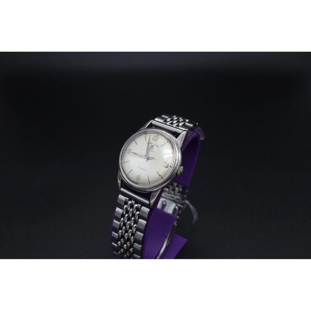 Vintage Favre-Leuba Genève 17 Jewel Swiss Manual Wind Watch Serviced